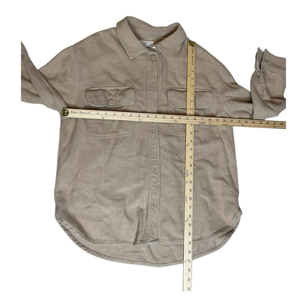 Cream Button-Up Jacket - Picture 4 of 4